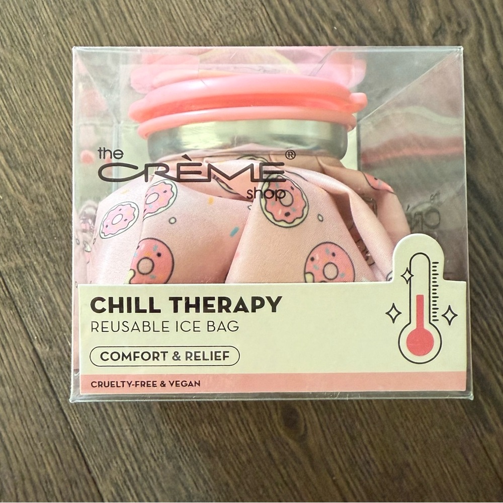 The Crème Shop Chill Therapy Reusable Ice Bag: Donut Worry
